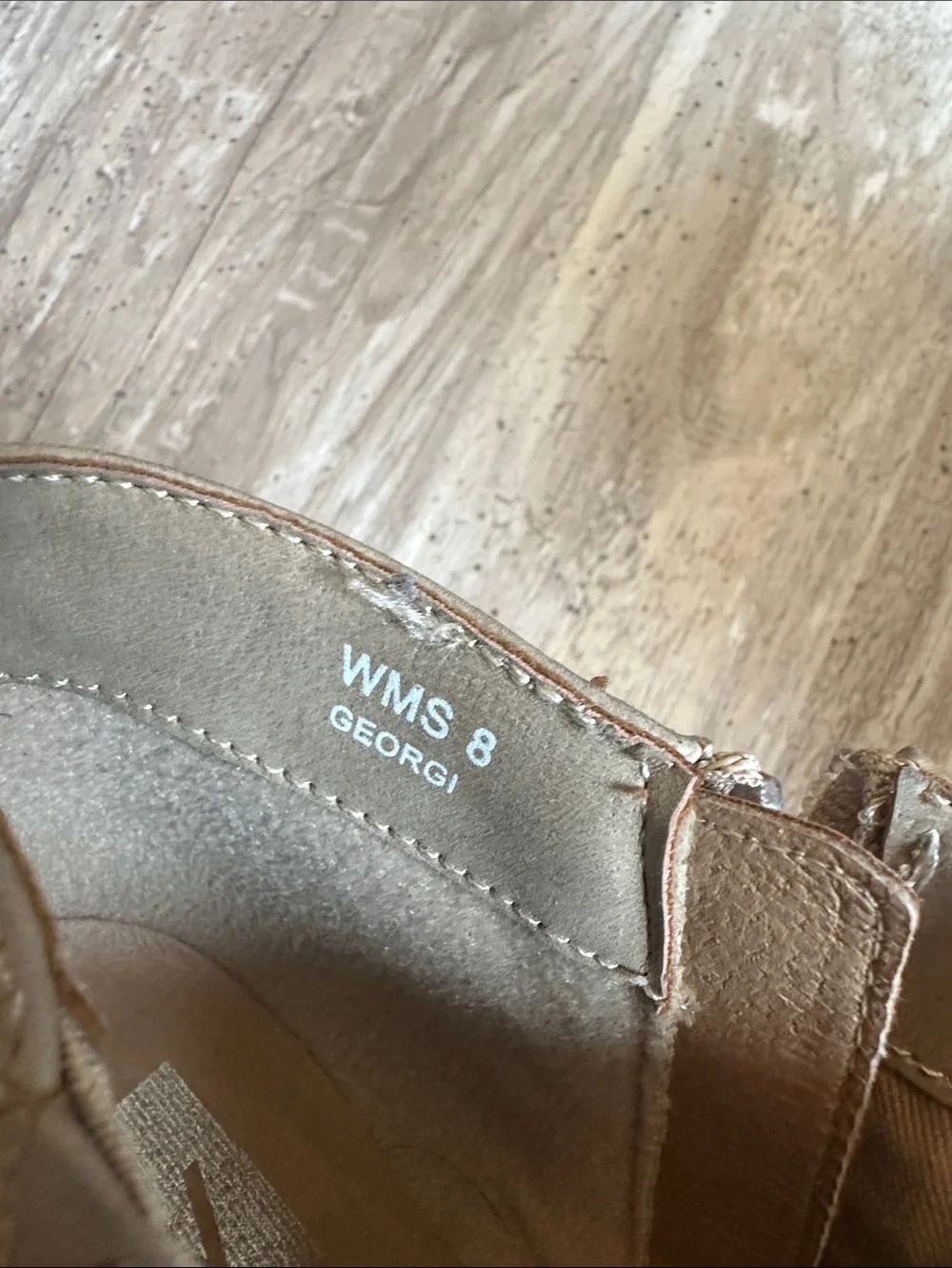DV by Dolce Vita Taupe Tan Wedge  3.25” heel